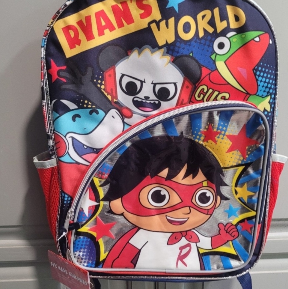 16in Ryan's World kids backpack